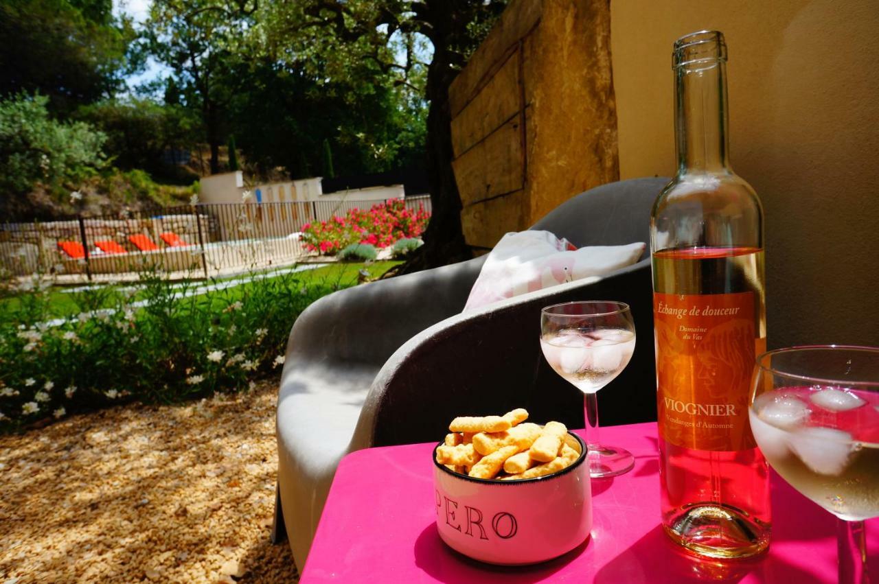 Le Clos Des Oliviers Aubignan Bagian luar foto